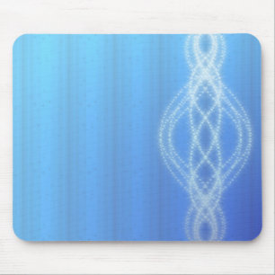 Blue Lights Mouse Pad