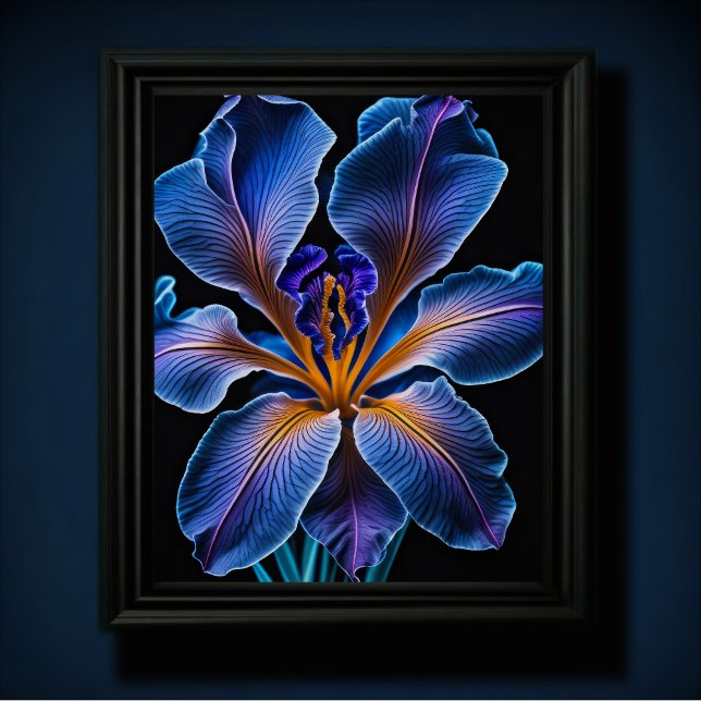 Blue Lily Poster (Creator Uploaded)