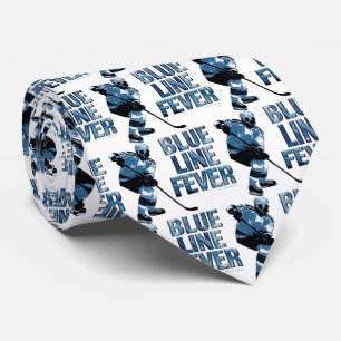 Blue Line Fever (Hockey) Tie