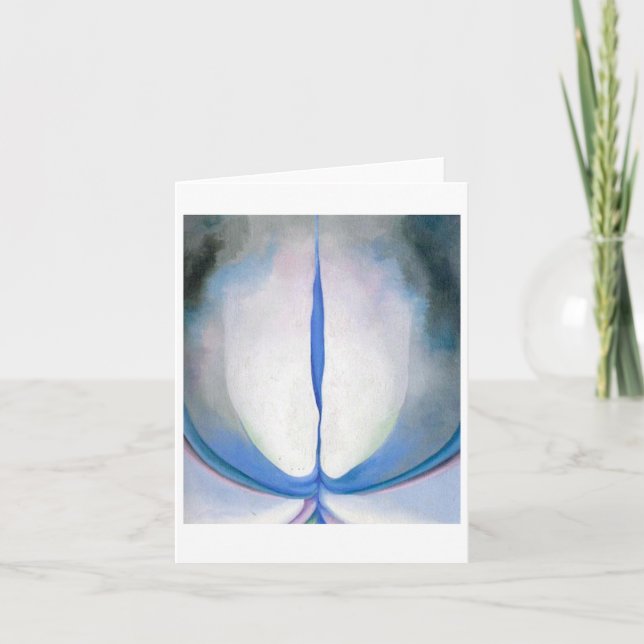 Blue Line, Georgia O'Keeffe, Fine Art Card (Front)