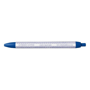 BLUE LINE KNIT Business ID Ink Pen