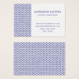 BLUE LINE KNIT Euro Size Business Card II