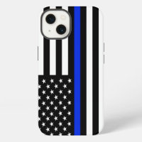 Blue LIne Police Officer Flag