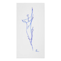 Blue Lines 3, Series "Simple Traits"