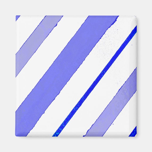 Blue lines magnet (Front)
