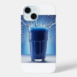 Blue Liquid Bubble Pattern iPhone/iPad Case