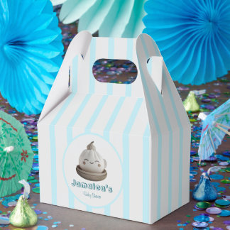 Blue Little Dumpling Baby Shower Favour Box