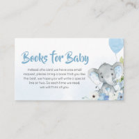 Blue Little Peanut Elephant Books for Baby