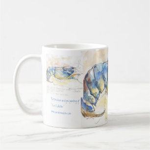 Blue Lobster Coffee Mug