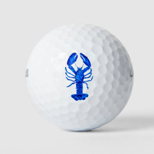 Blue Lobster  Golf Balls