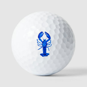 Blue Lobster Golf Balls