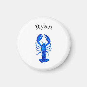 Blue Lobster Magnet