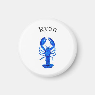 Blue Lobster Magnet