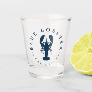 Blue Lobster Real Estate Shot Shot Glass