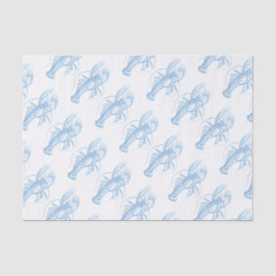 Blue Lobster Tissue Paper