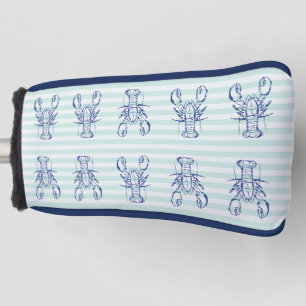 Blue Lobsters Golf Head Cover
