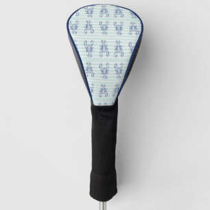 Blue Lobsters Golf Head Cover