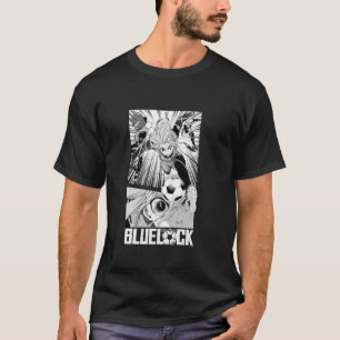 Blue Lock Hyoma Chigiri Running Through Big Chest  T-Shirt