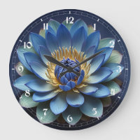 Blue Lotus Flower Spiritual Art