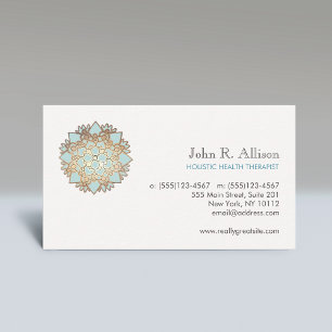 Blue Lotus Holistic Healing Arts and Wellness Business Card