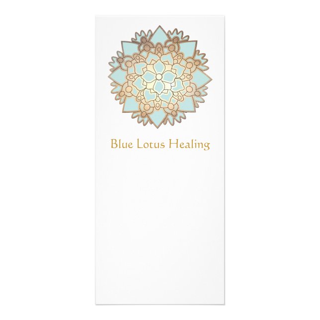 Blue Lotus Rack Card (Front)