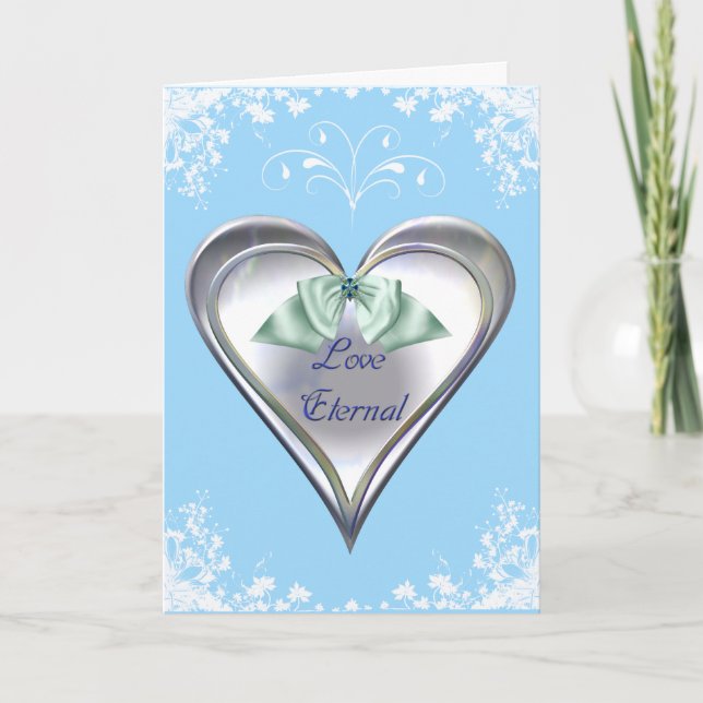 Blue Love Eternal Card (Front)