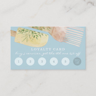 Blue Loyalty Catering Pastry Patisserie Bakery Business Card