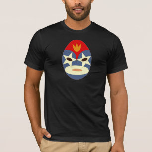 Blue Lucha Libre Mask T-Shirt