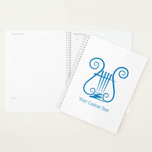Blue Lyre Planner (Display)