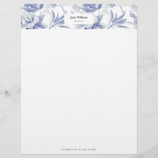 Blue Magnolias letterhead