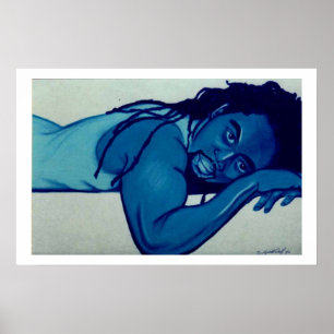 Blue Man Poster