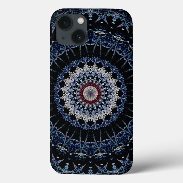 Blue Mandala iPhone 6 Tough Xtreme case-mate Case (Back)