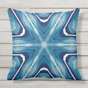 Blue Mandala pillow2 Cushion