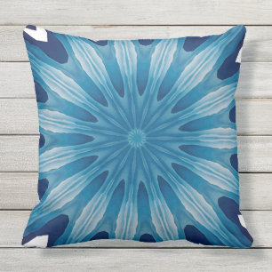 Blue Mandala pillow3 Cushion