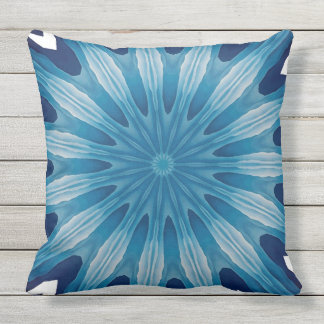 Blue Mandala pillow3 Cushion