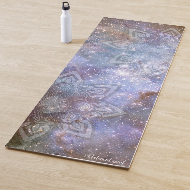 Blue Mandala Universe Zen Yoga Mat (In Situ)