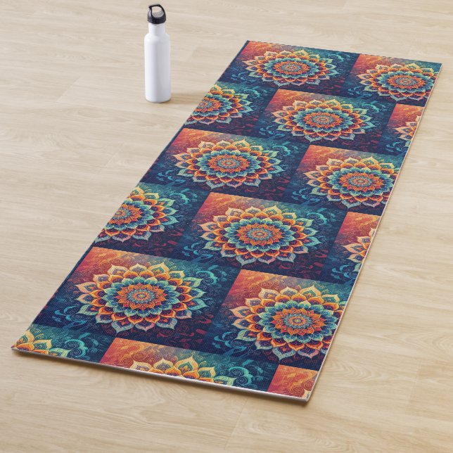 Blue Mandala  Yoga Mat (In Situ)