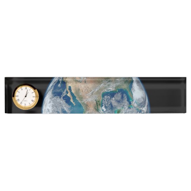 Blue Marble 2015 - Earth, Space, Planets Nameplate (Front)