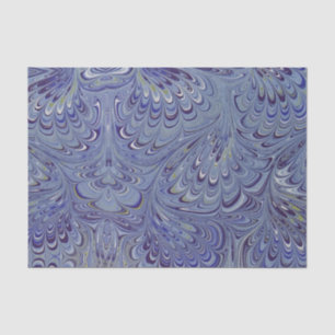 Blue Marble Agate Swirl Stone Peacock Gift Tissue Tissue Paper