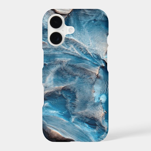 Blue Marble Design iPhone Case (Back)