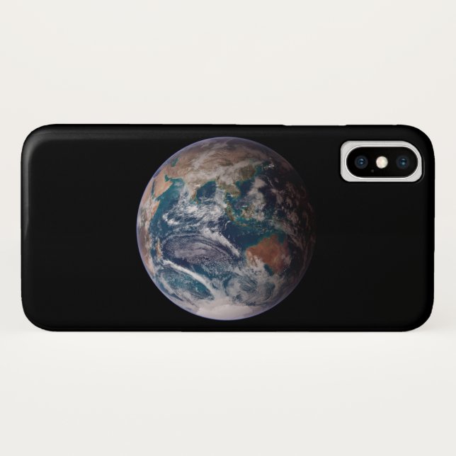 Blue Marble Earth (Eastern Hemisphere) Case-Mate iPhone Case (Back (Horizontal))