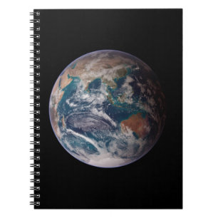 Blue Marble Earth (Eastern Hemisphere) Notebook