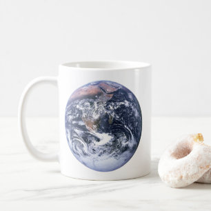 Blue Marble Earth Vintage Space Photo Coffee Mug