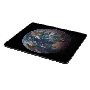 Blue Marble Earth (Western Hemisphere) Cutting Board