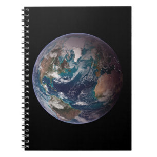 Blue Marble Earth (Western Hemisphere) Notebook
