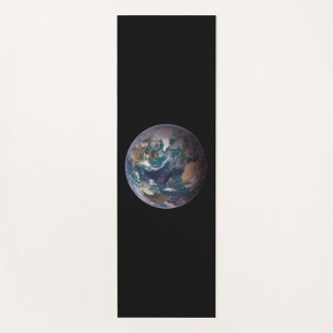 Blue Marble Earth (Western Hemisphere) Yoga Mat