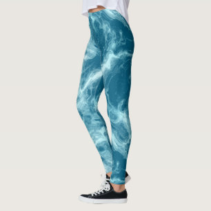 Blue Marble   Leggings
