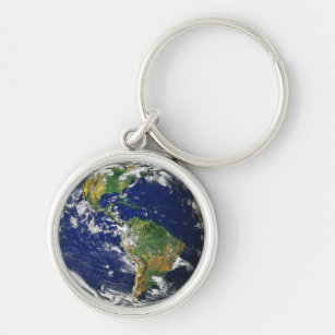 Blue Marble_Make Every Day Earth Day premium style Key Ring