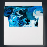 Blue Marble Star of David Custom Bar Bat Mitzvah Envelope<br><div class="desc">Perfect envelope for a bat mitzvah, bar mitzvah or other Jewish celebration! Hand made abstract art for you on the front and back side! FULLY CUSTOMIZABLE! Click on “Personalise” above to edit the text. Click "edit using design tool" to adjust the fonts, colours and placements and to delete the inside,...</div>