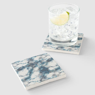Blue Marble   Stone Coaster